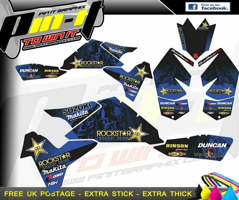 suzuki ltr450 sticker kit