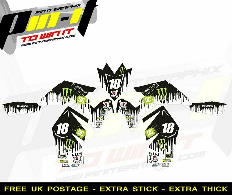 suzuki ltr450 sticker kit