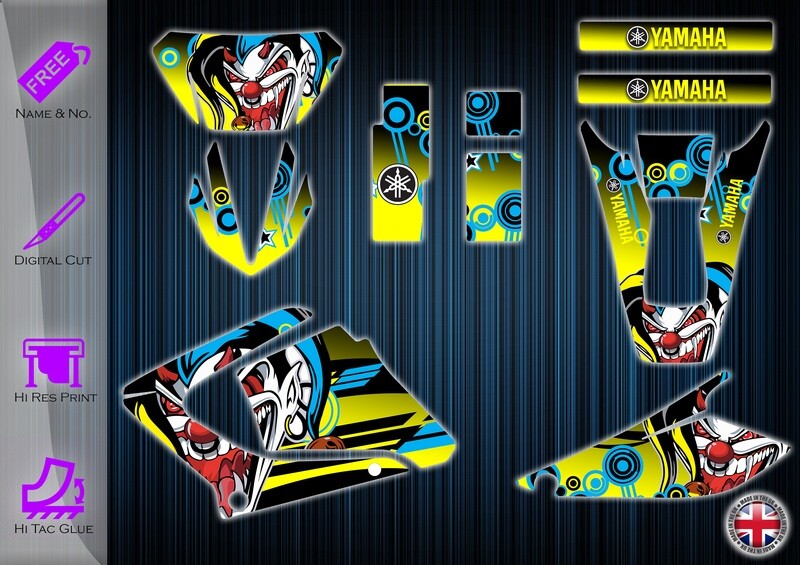 yamaha dt125-re (dtr125x) sticker  2003-2020