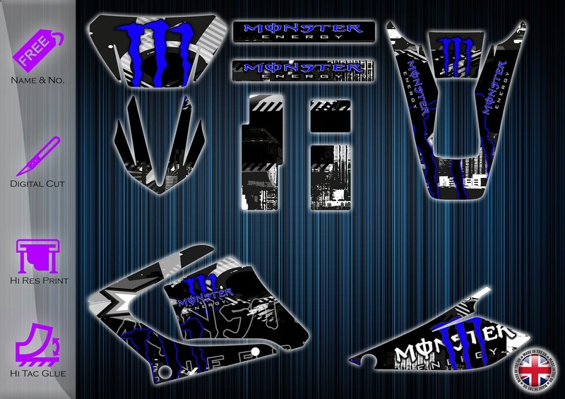 yamaha dt125-re (dtr125x) sticker  2003-2020