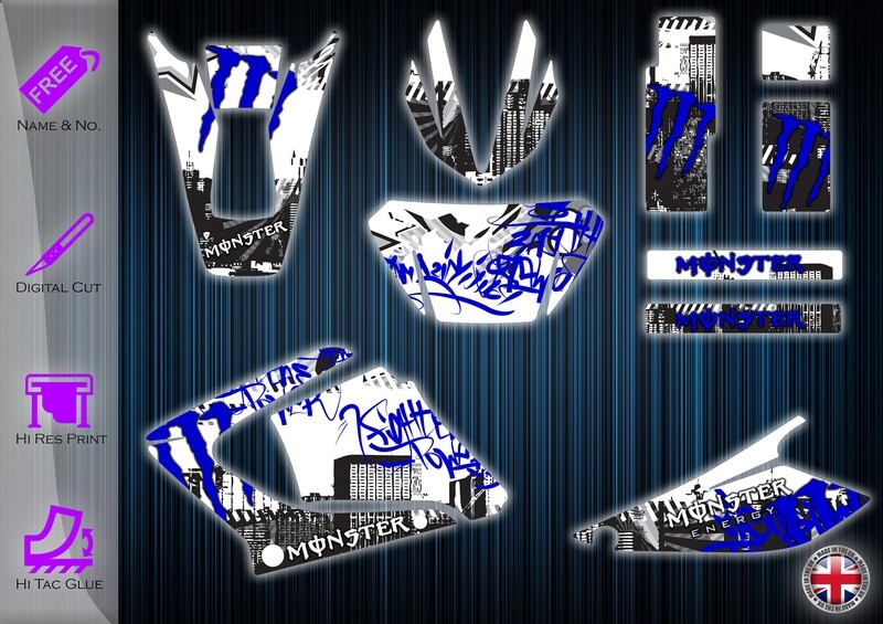yamaha dt125-re (dtr125x) sticker  2003-2020
