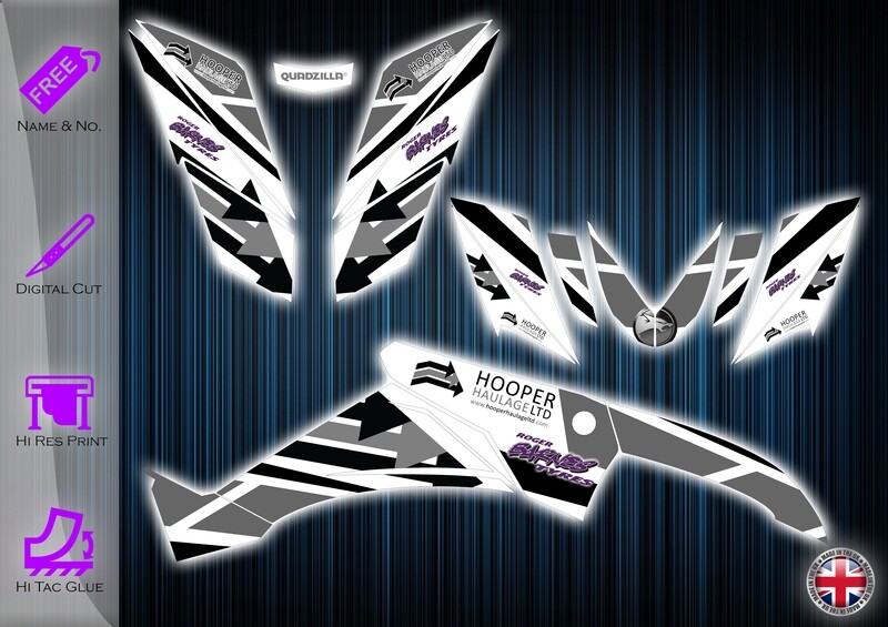 quadzilla 320 / 500 xlc sticker kit