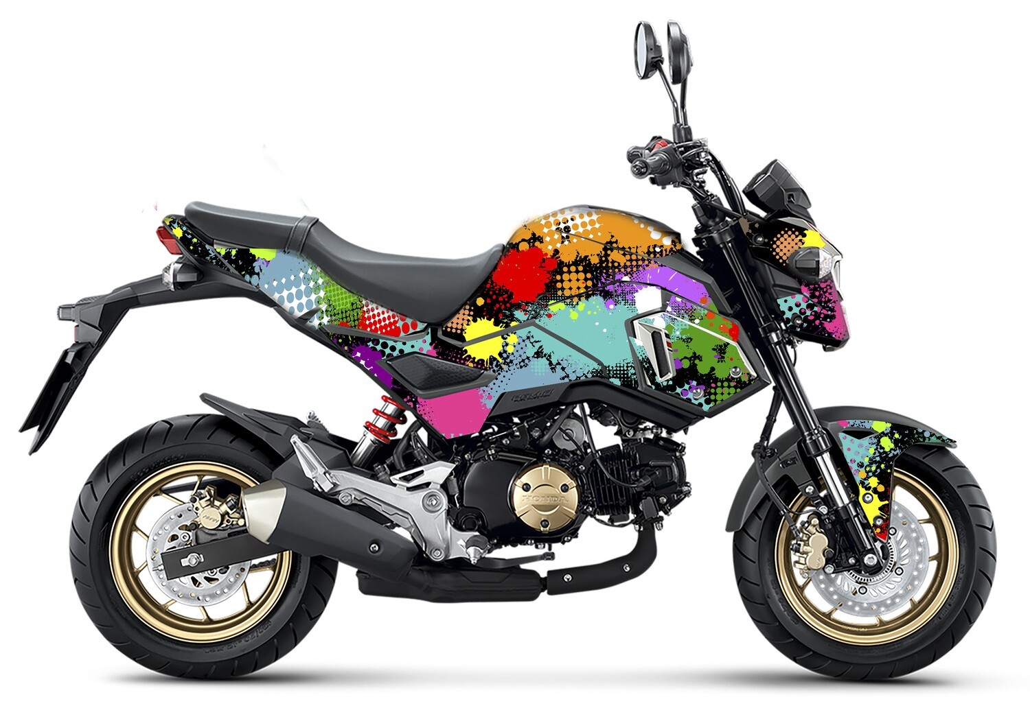Honda MSX / Grom SF Sticker kit
