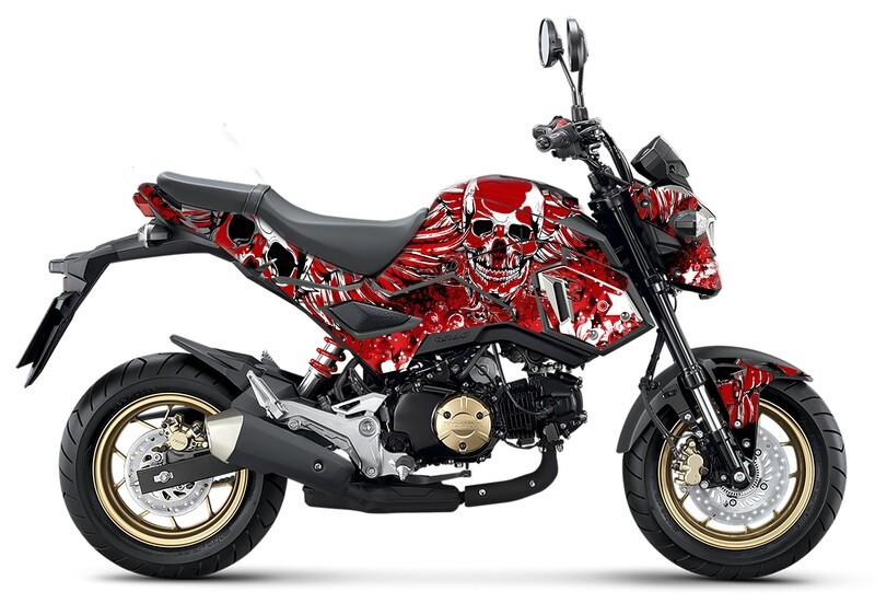 Honda MSX / Grom SF Sticker kit