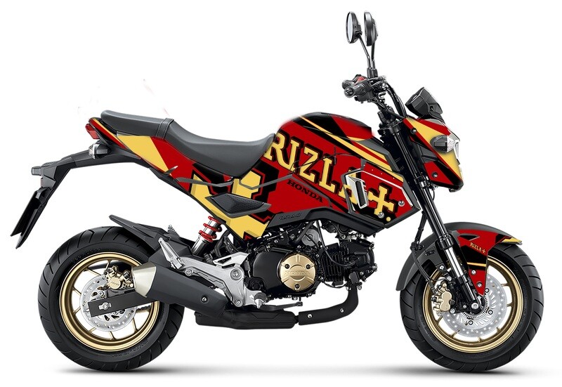 Honda MSX / Grom SF Sticker kit