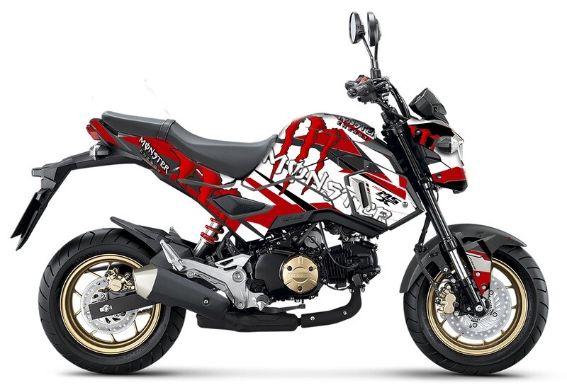 Honda MSX / Grom SF Sticker kit