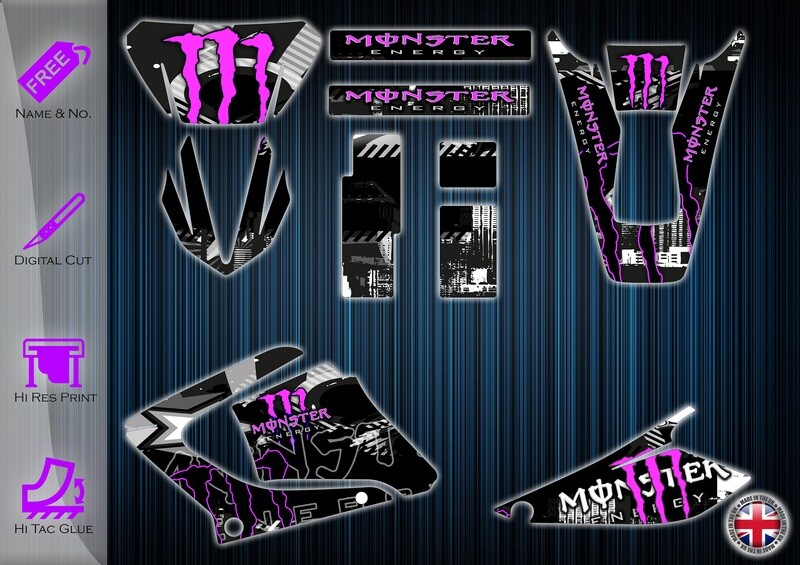yamaha dt125-re (dtr125x) sticker  2003-2020