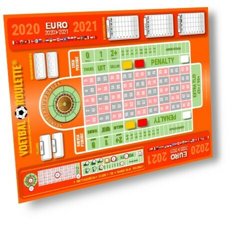 EK versie Voetbal Roulette (A3)