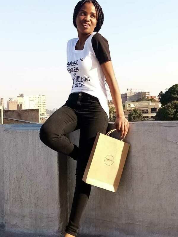 Caution ladies tees