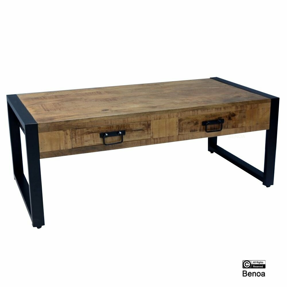 Britt salontafel met lades 120cm