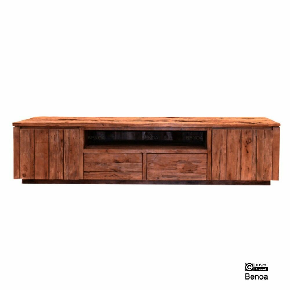 Bridge tv cabinet teak 200 200x50x50