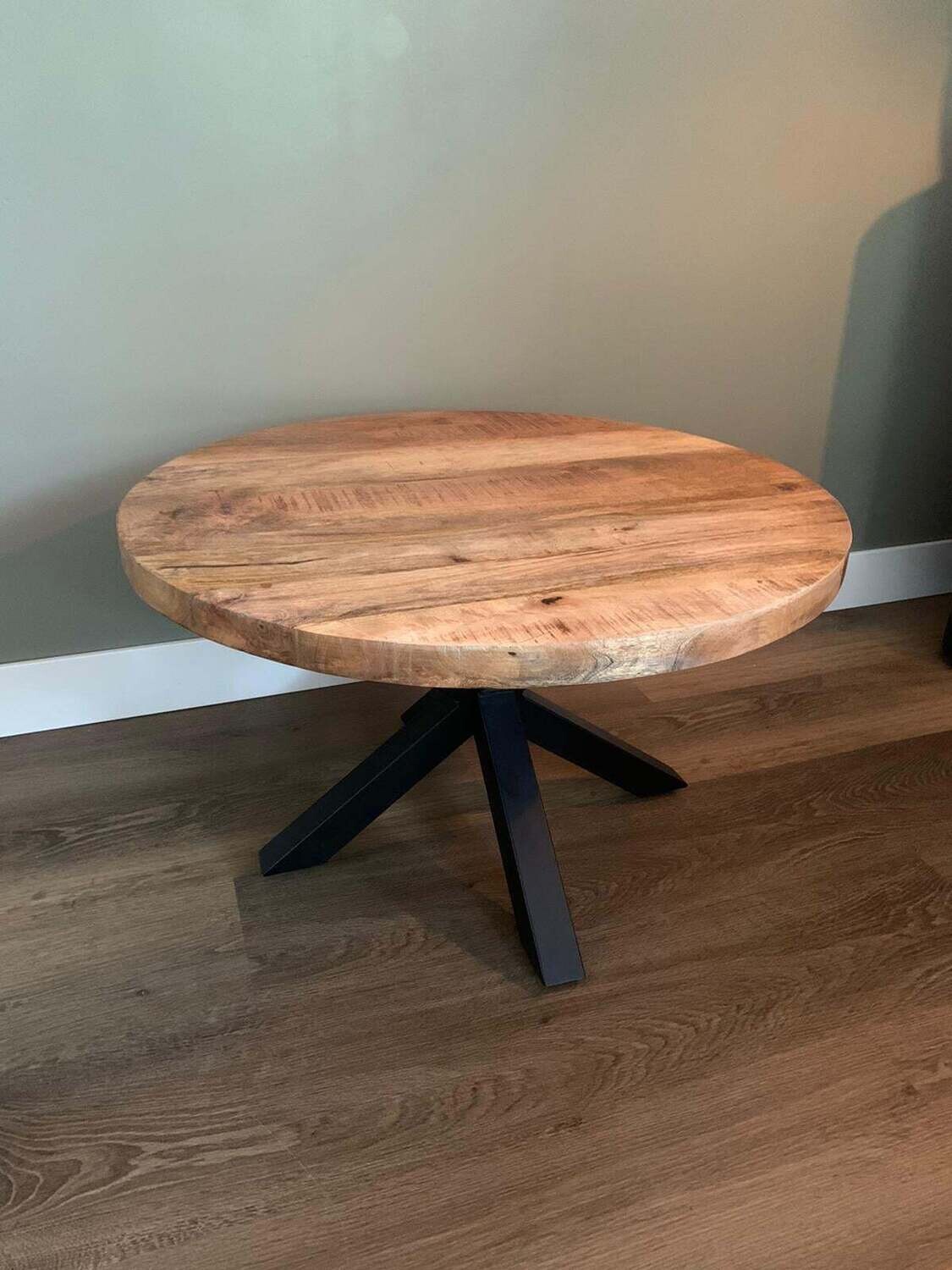 Mango salontafel 4 cm (massief) 80cm