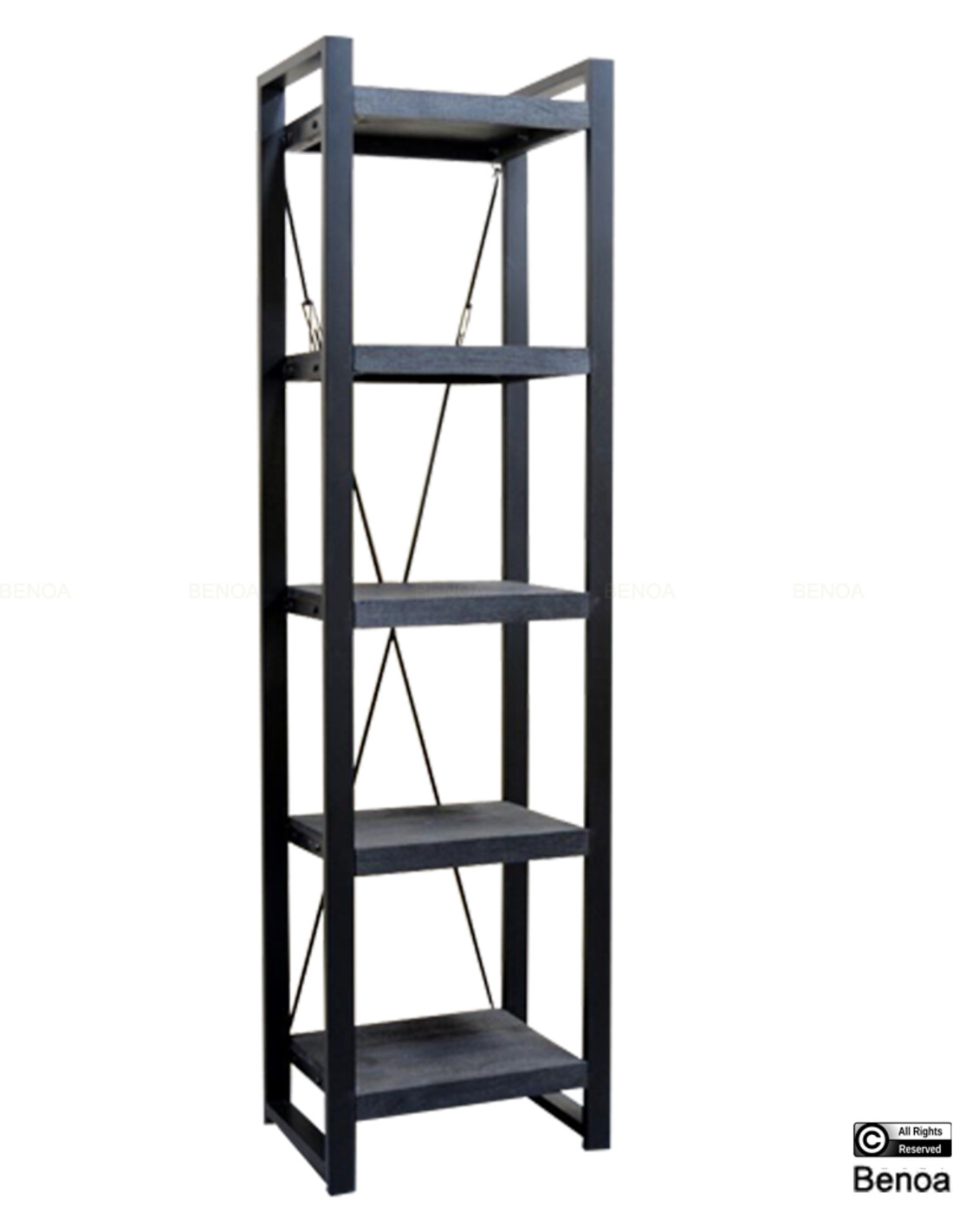 Boekenkast Britt (zwart)