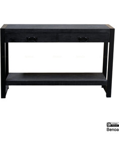 Sidetable Britt met lades (zwart) Sidetable Britt met lades (zwart)