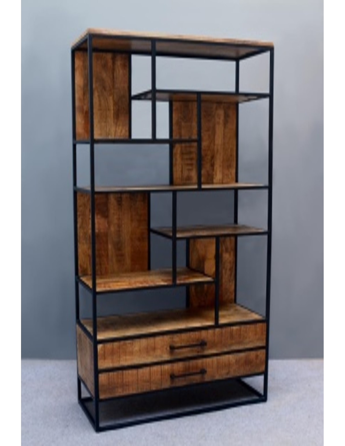 Boekenkast 2 lades  90 cm breed