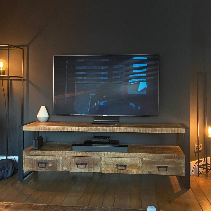 Britt tv meubel 4 lades 180 cm Britt tv meubel 4 lades 180 cm