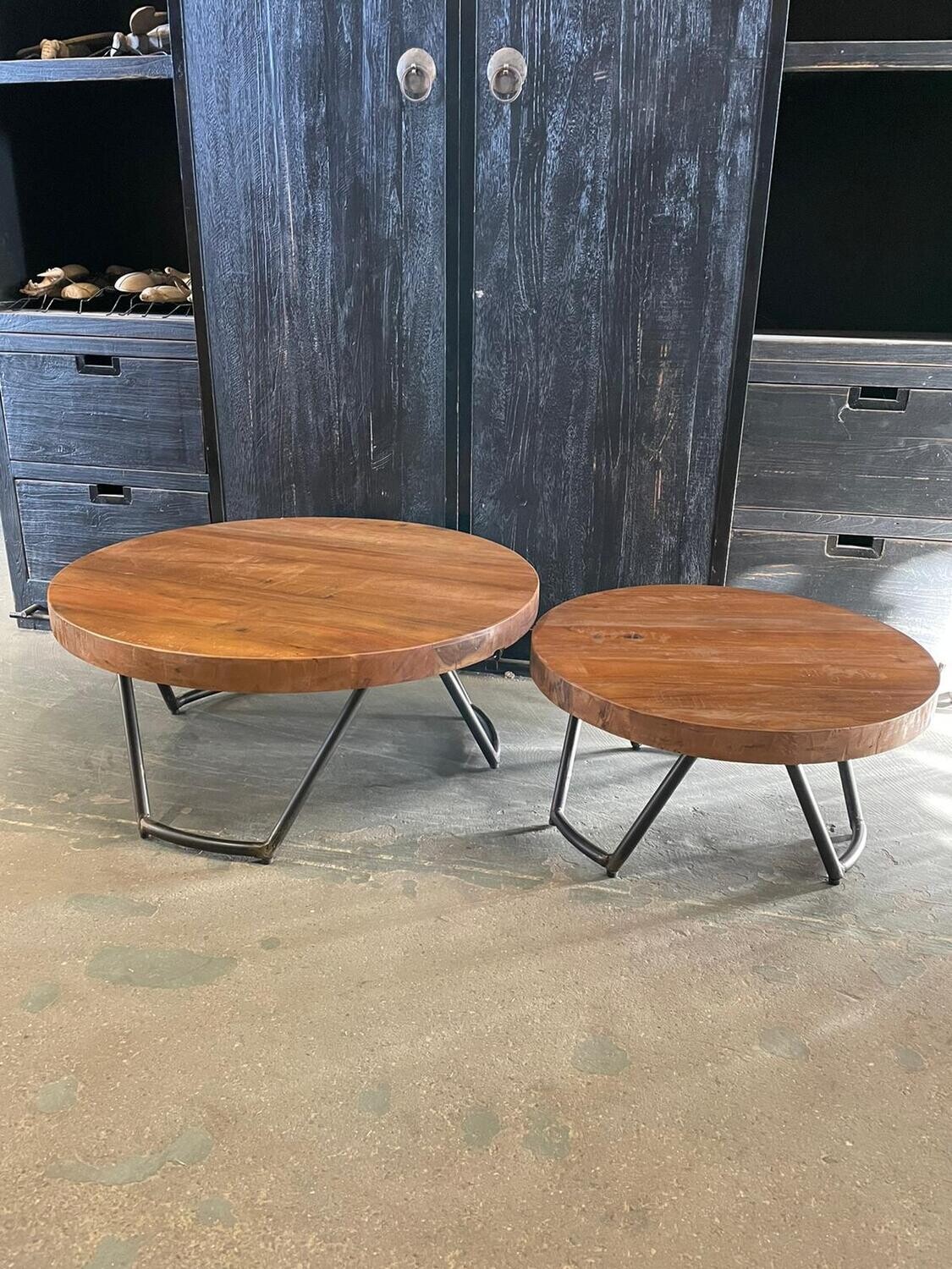 Salontafelset Senna (80 en 60 cm)