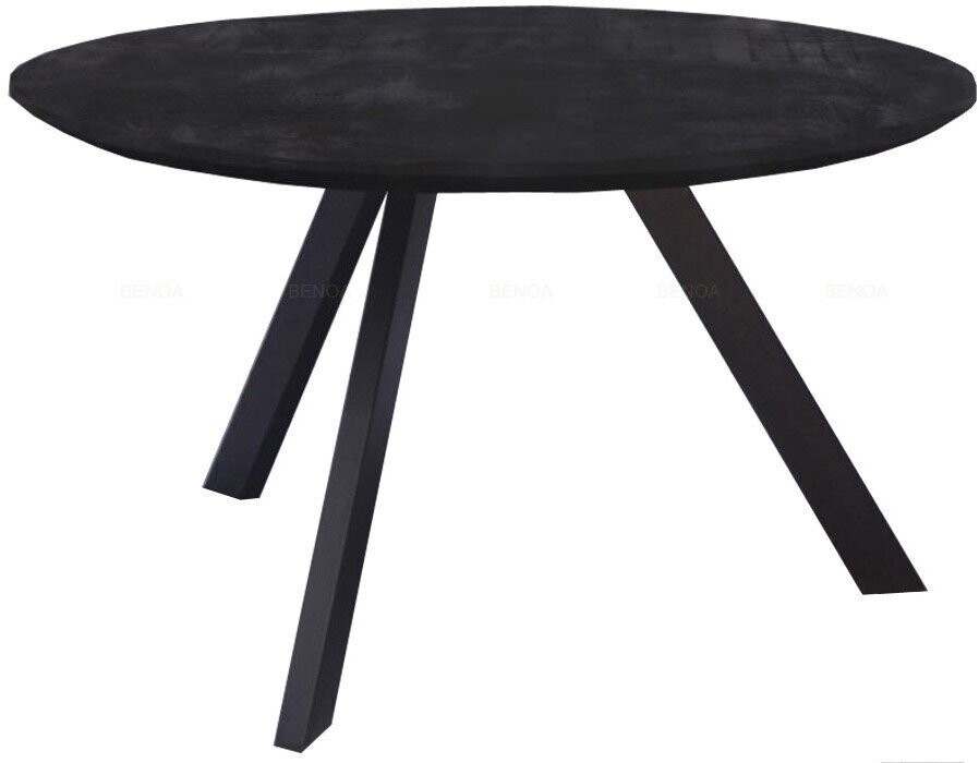 Eettafel Berlin (rond) black edition
