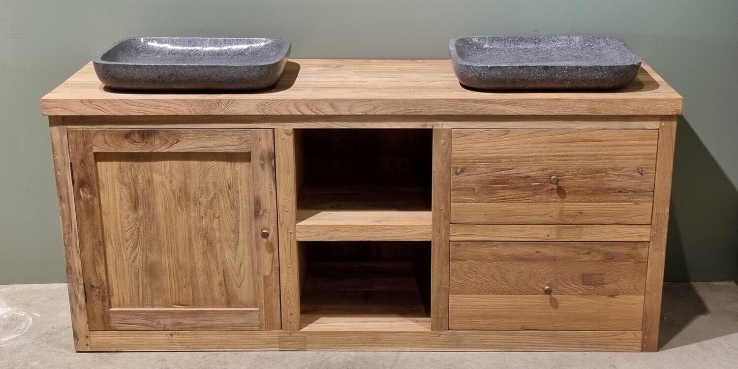 Badkamermeubel teakhout 180cm