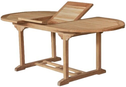 Tuintafel ovaal (verlengbaar)