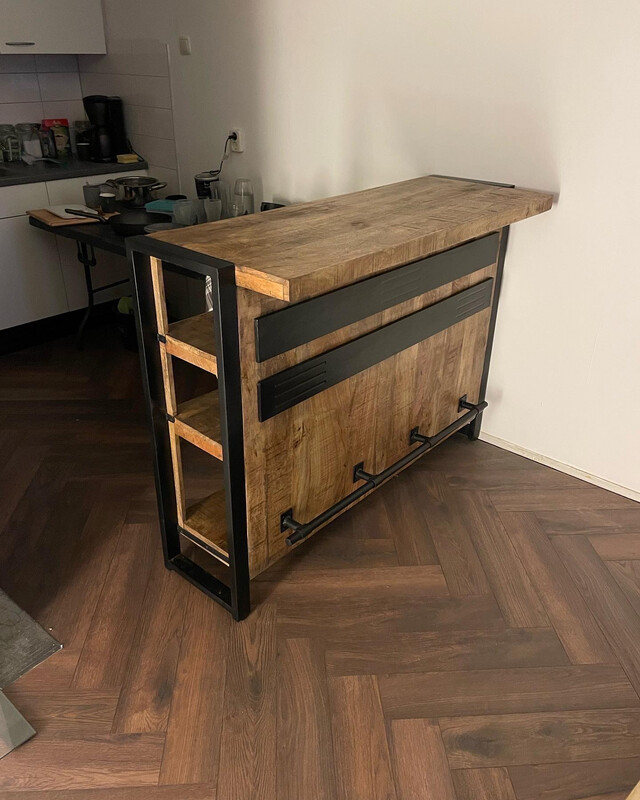 Bas bartafel 140x50x105cm