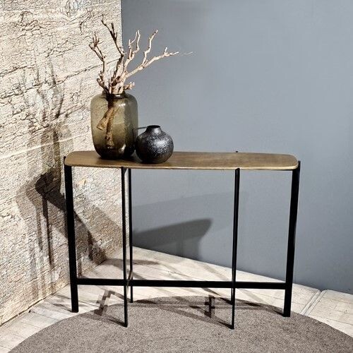 Sidetable antiek messing