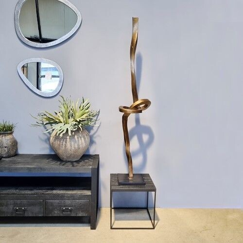 Sculptuur antiek messing/brons