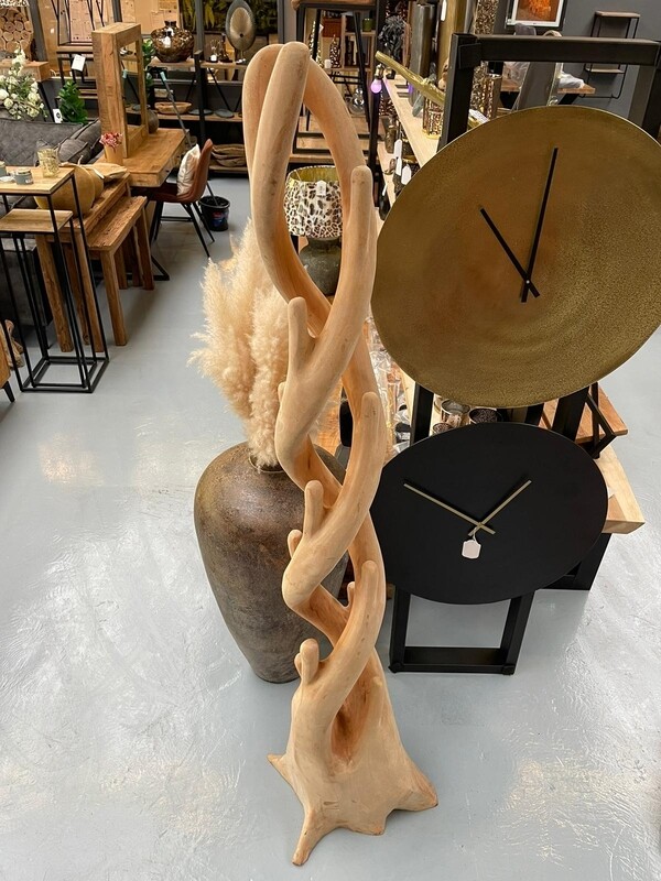 Boom/sculptuur massief suarhout