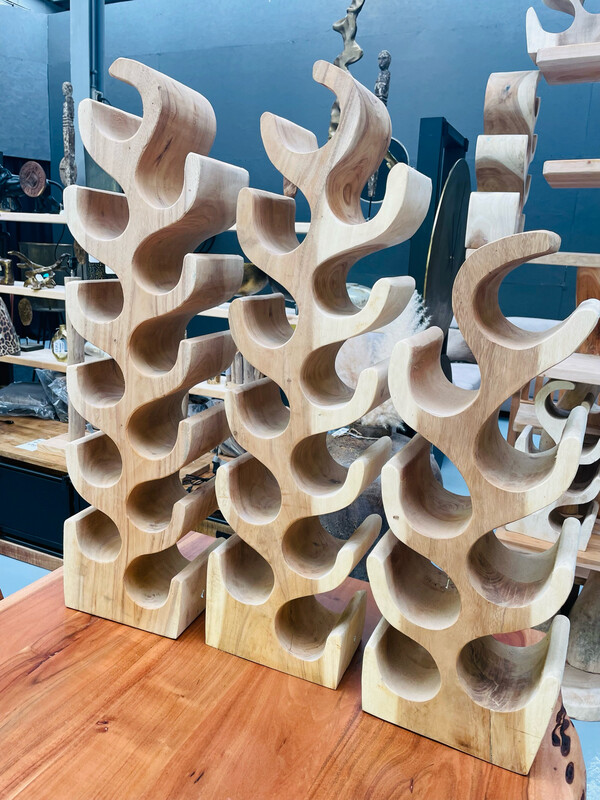 Wijnrek Suar (massief hout)