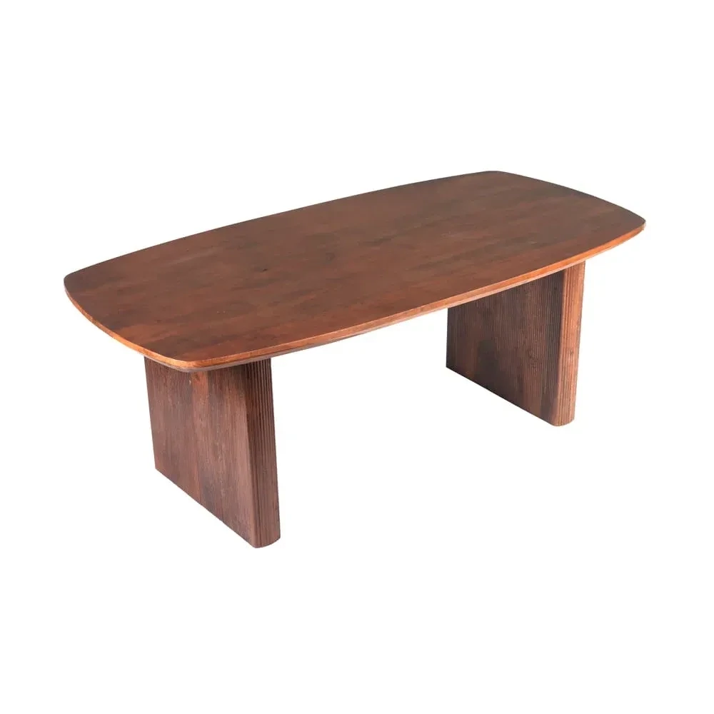 Eettafel mangohout deens ovaal