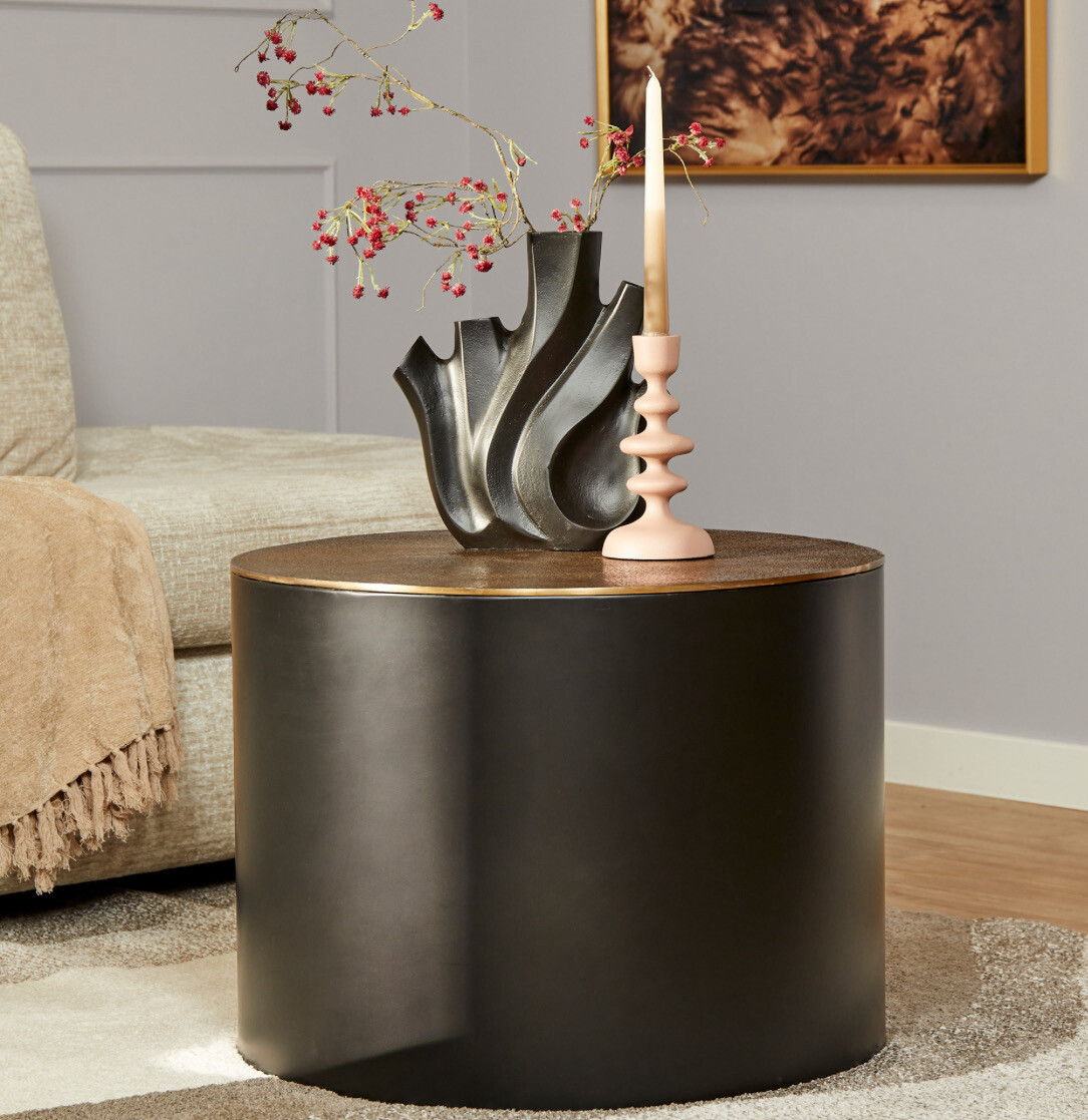 Salontafel Fiore | Black/Gold