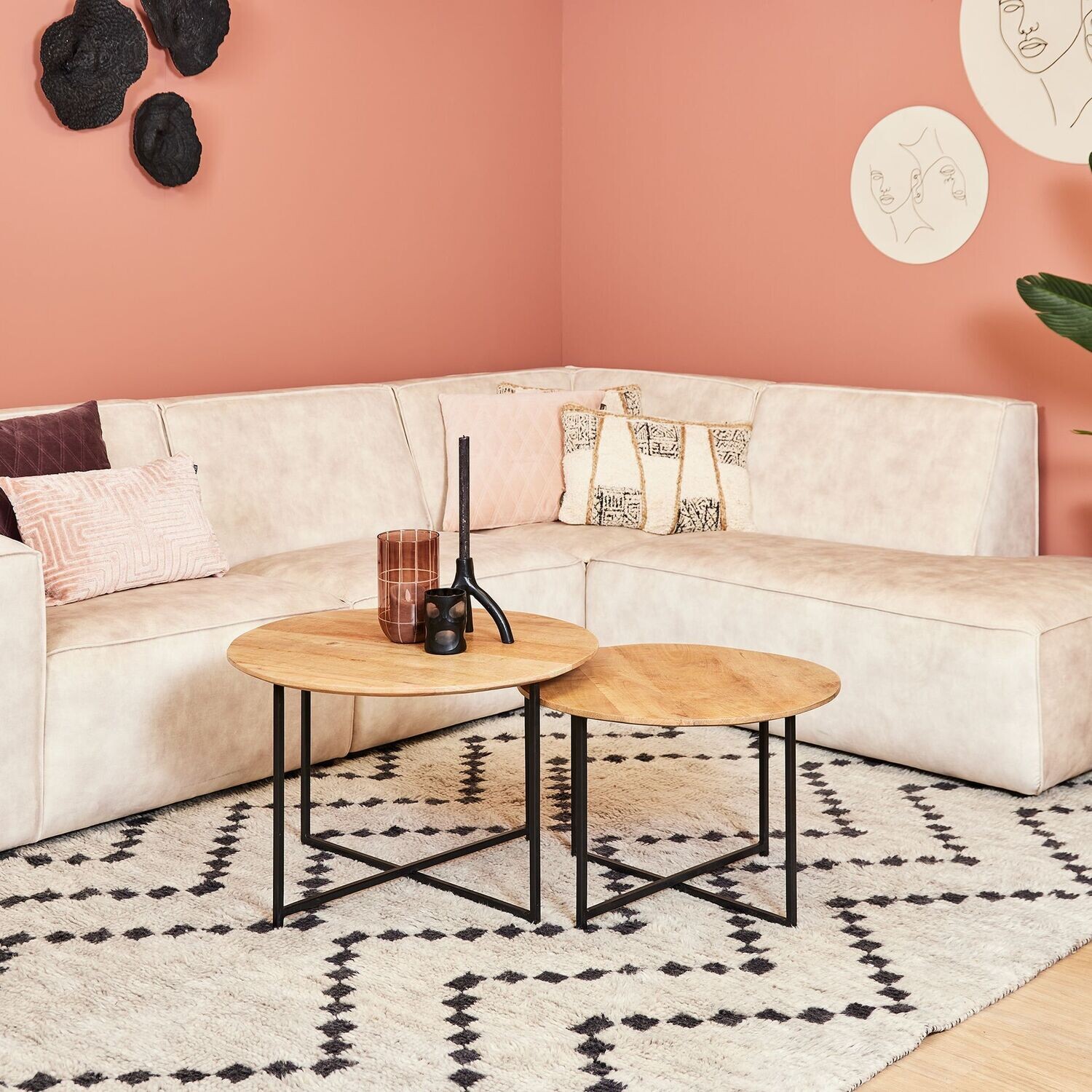 Salontafelset Arlington (set van 2)