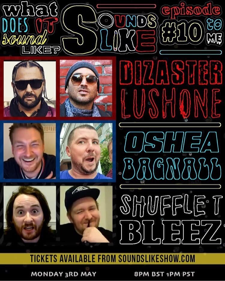 Sounds Like UNCUT episode 10 with Dizaster, Lush One and Oshea... and Cruger for a bit!