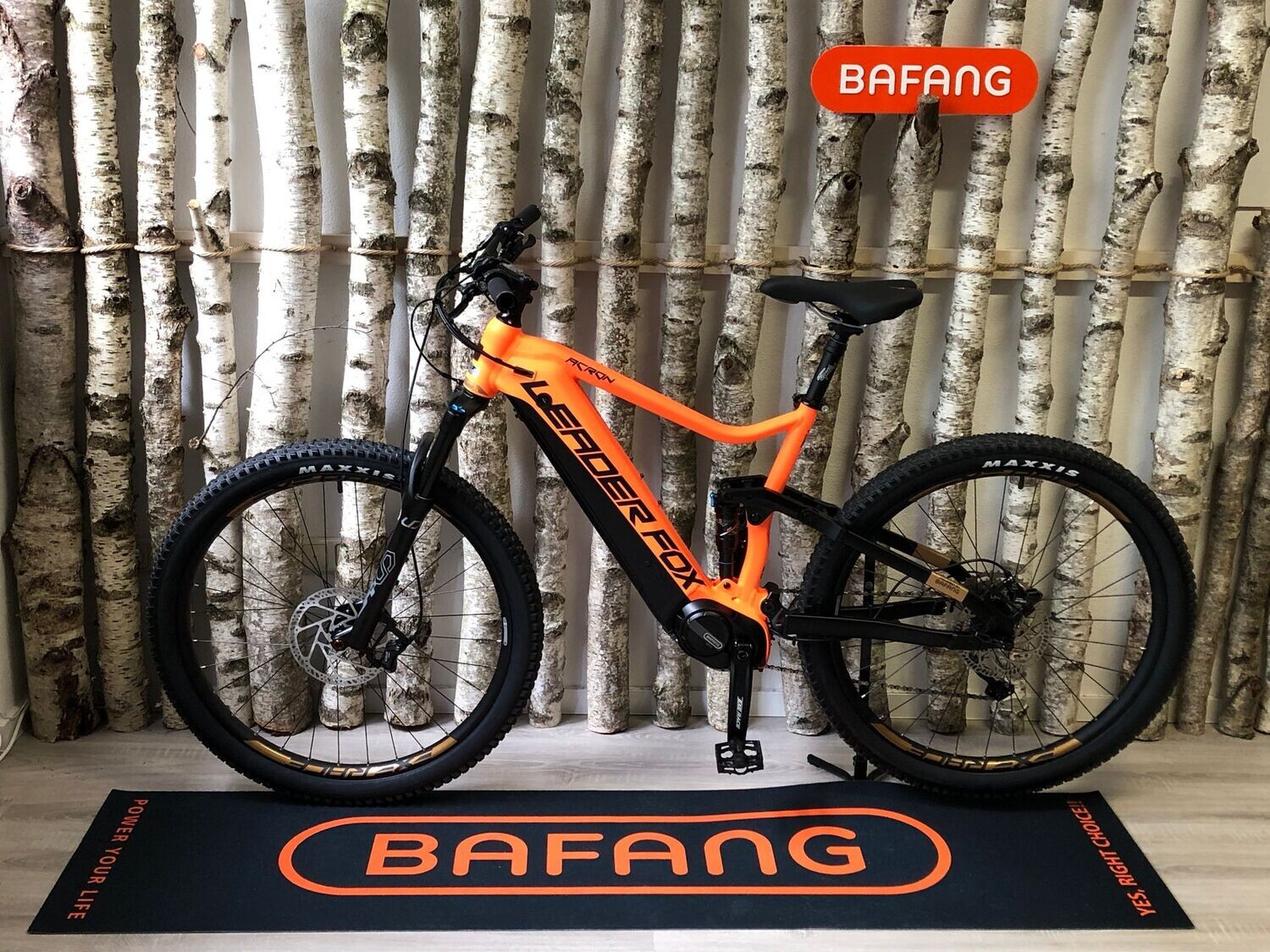 LEADER FOX Acron 29 LEADER FOX Acron 29" Full Suspension E-MTB, 19,5" Orange