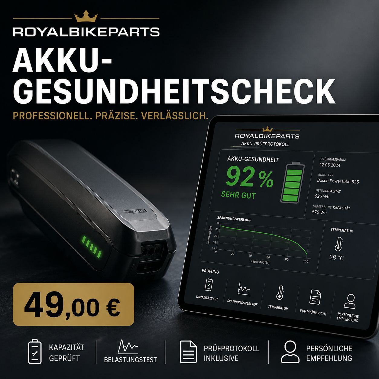 E-Bike Akku-Gesundheitscheck E-Bike Akku-Gesundheitscheck