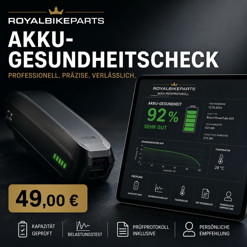 E-Bike Akku-Gesundheitscheck E-Bike Akku-Gesundheitscheck