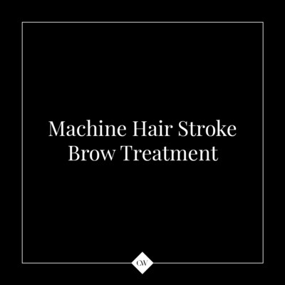 Machine Hair Stroke Brows Treatment