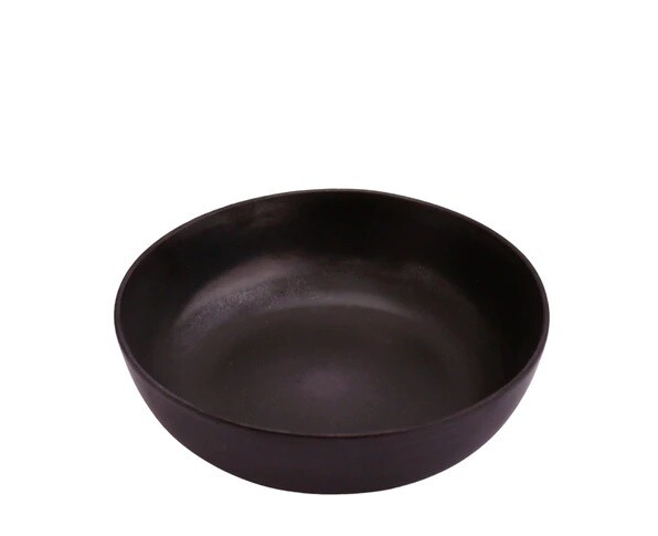 Black Ceramic Bowl