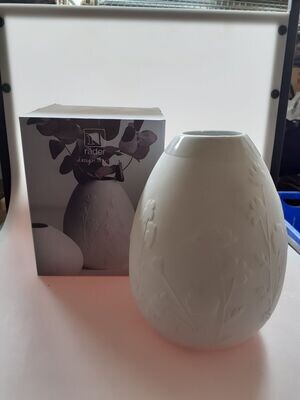 RÄDER Rundliche Vase weiß