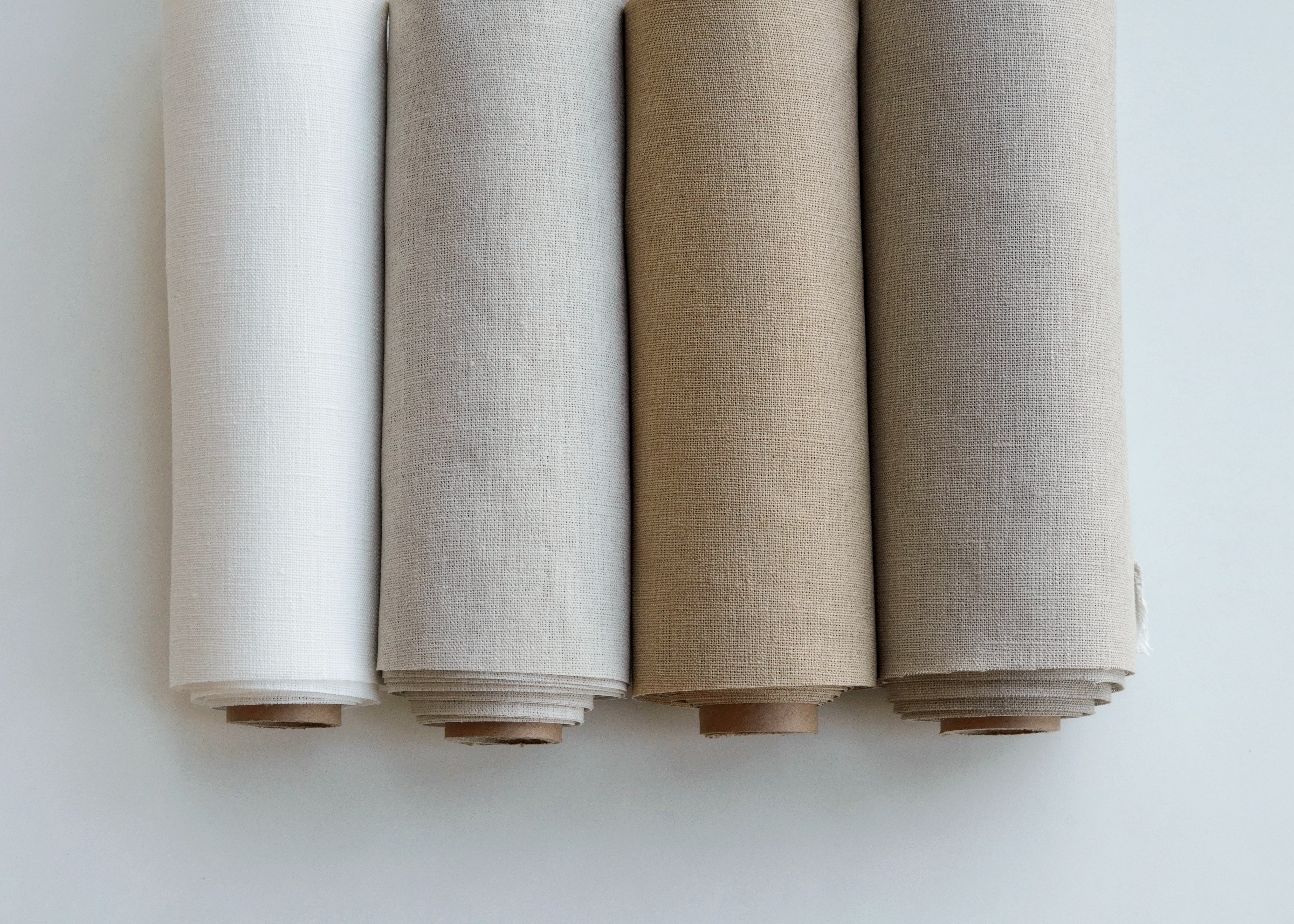 Warm Assortment Hand Dyed Linen/Cotton Blend Fabric for Embroidery P –  Vespertine Handmade