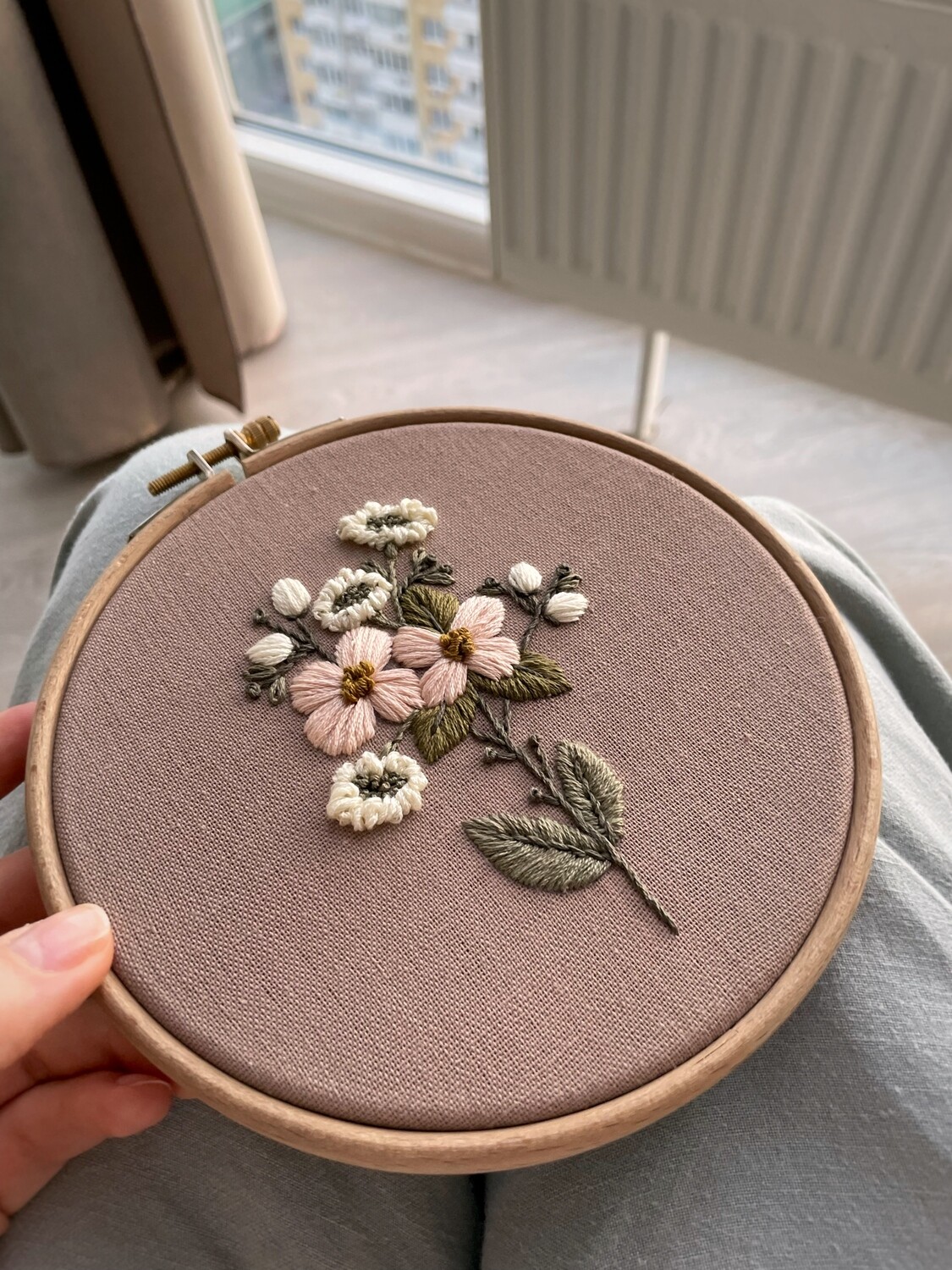 "Meadow flowers" Pdf pattern 15 cm (6") + video tutorial