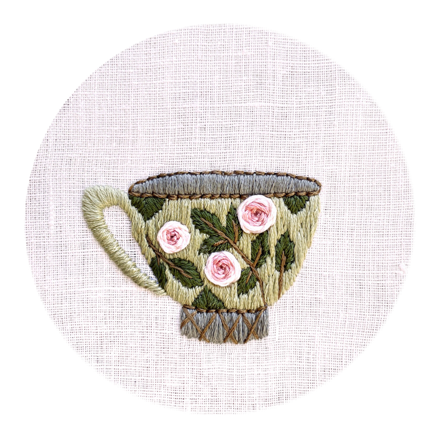 &quot;Cup of Tea&quot; pdf pattern 15 cm (6&quot;)
