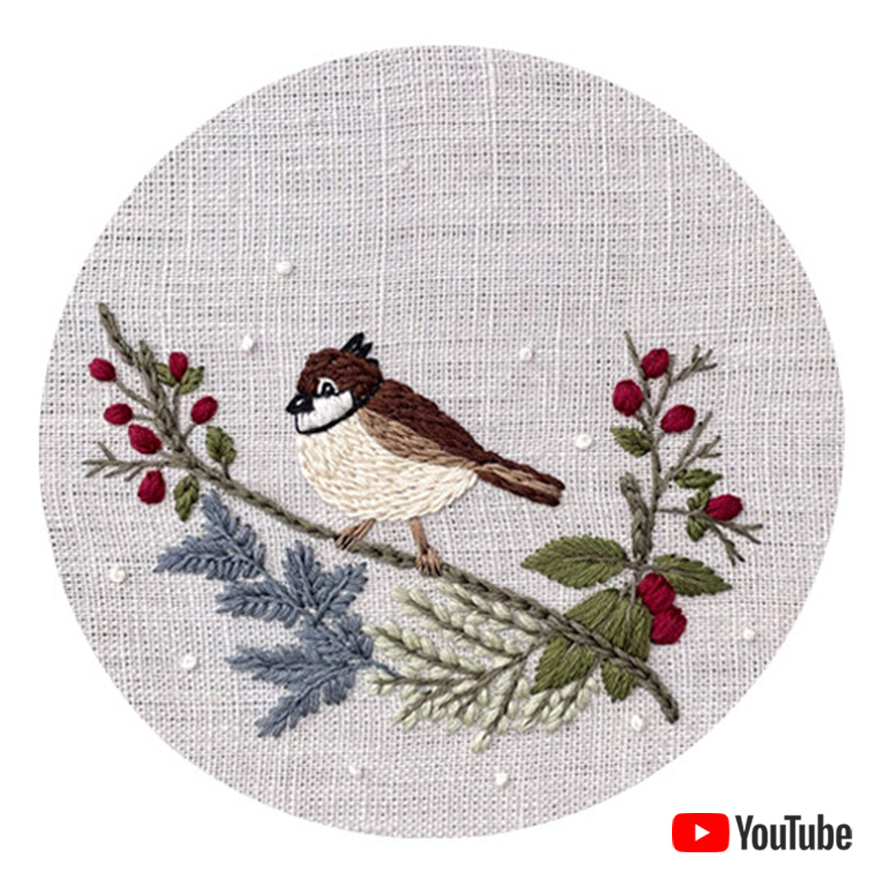 "Little sparrow" pdf pattern 15 cm (6") + video tutorial