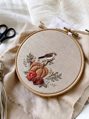 "4 Seasons. Autumn" pdf pattern 15cm (6")  + video tutorial