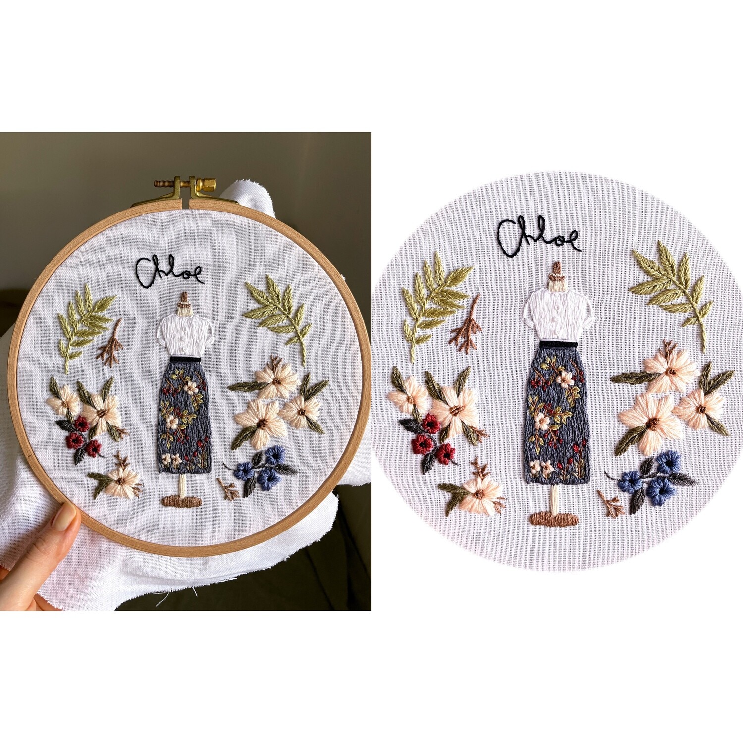 "Chloe" pdf pattern 20cm (8") + video tutorial