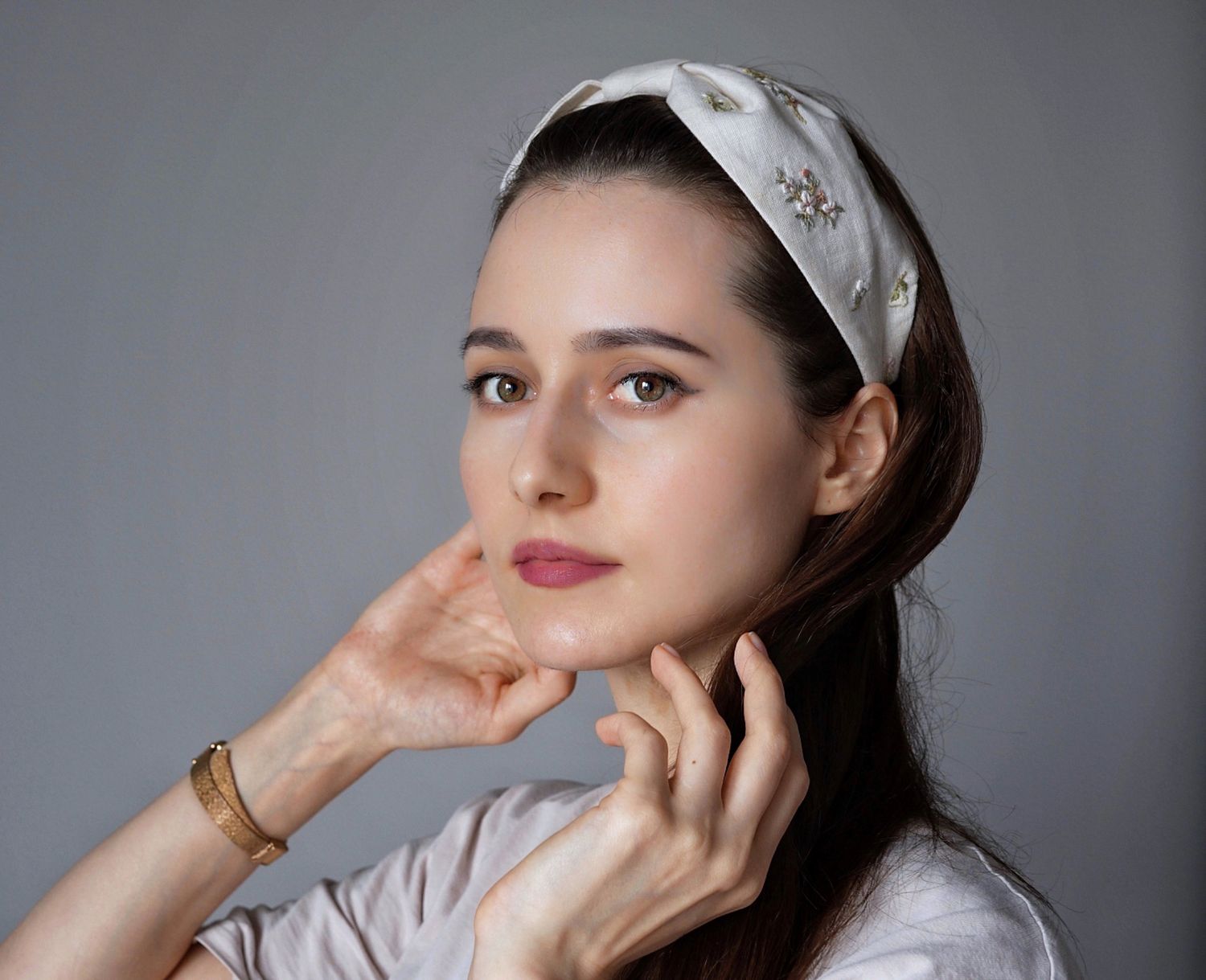 Headband "Summer walk" | headband pattern + embroidery patterns + 2 video tutorials