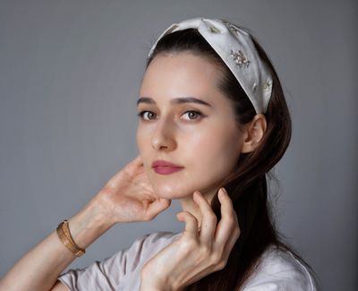 Headband "Summer walk" | headband pattern + embroidery patterns + 2 video tutorials