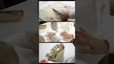 "Umi Velvet Bag" |  DIY tutorial + video + patterns