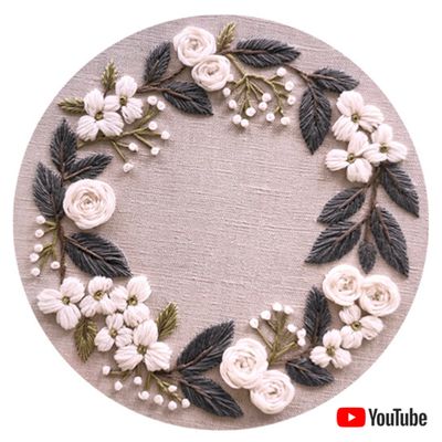 FREE &quot;001&quot; pdf pattern 20 cm (8&quot;)+ video tutorial