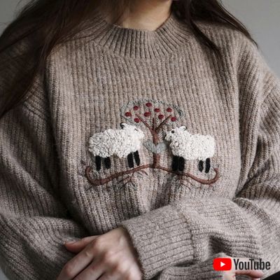 &quot;Apple tree&quot; pdf pattern 25 cm (10&quot;) + video tutorial